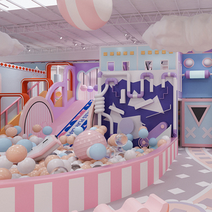 Parque Infantil <span class=keywords><strong>con</strong></span> Temática <span class=keywords><strong>de</strong></span> Barco Pirata, <span class=keywords><strong>con</strong></span> Estructura <span class=keywords><strong>de</strong></span> Escalada, Circuito <span class=keywords><strong>de</strong></span> Obstáculos y Cañón <span class=keywords><strong>de</strong></span> Aire para Niños, <span class=keywords><strong>Certificado</strong></span> por ASTM - Product Image 3