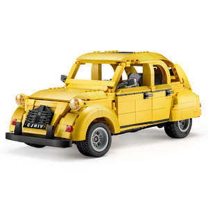 C61026 cada 1238ชิ้นเมือง RC ย้อนยุคคลาสสิกกีฬาบล็อกอาคารรถสปอร์ตทางเทคนิคผู้สร้างรีโมทคอนโทรลรถแข่งของเล่น - Product Image 2