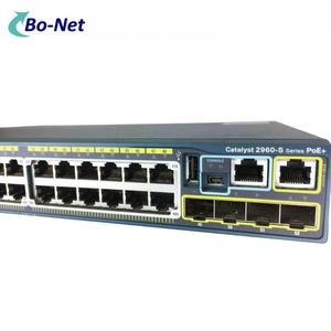 Ethernet ban đầu chuyển đổi WS-<span class=keywords><strong>C2960S</strong></span>-48LPS-L 48 PoE chuyển đổi 370W nửa PoE + Stackable <span class=keywords><strong>C2960S</strong></span>-<span class=keywords><strong>STACK</strong></span> ngăn xếp mô-đun - Product Image 2