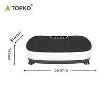 TOPKO-Plaque vibrante portable pour la maison, la salle de sport, le bureau, la maison