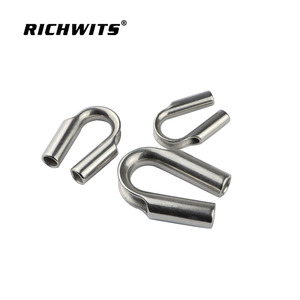 ปลอกคอเหล็กสแตนเลส RICHWITS ขนาด 6 มม. 8 มม. 10 มม. 12 มม. สำหรับจัดการเชือก อุปกรณ์ทางทะเล - Product Image 4