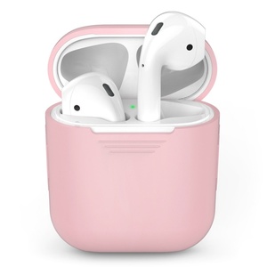 Pour Apple Airpods étui en silicone souple OEM couleur bonbon antichoc étui de protection en silicone souple pour Apple AirPods accessoires - Product Image 1
