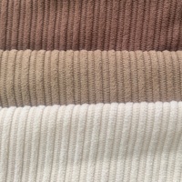 Tissu en velours côtelé à rayures AB - Tissu tricoté respirant et résistant à l'eau pour ameublement et textile de maison