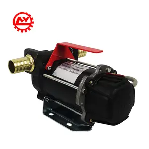 Mini tambor eléctrico de transferencia de aceite diésel para automóvil, dispensador de combustible portátil de 12V y 24V