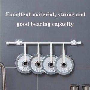 <span class=keywords><strong>Support</strong></span> adhésif <span class=keywords><strong>sans</strong></span> perçage pour <span class=keywords><strong>tringle</strong></span> à rideaux et barre transversale télescopique pour tringles à vêtements - Product Image 6