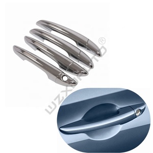 WZXD Cache-poignées de porte latérales, garnitures de protection, accessoires autocollants pour voitures 2015 2016 - Product Image 1