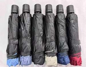 Paraguas de la Mejor Calidad al por Mayor, Sombrilla de 8 Varillas, Doble Uso para <span class=keywords><strong>Sol</strong></span> y Lluvia, Paraguas Plegable de 3 Secciones Personalizado con Logotipo - Product Image 3