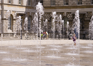 <span class=keywords><strong>Fuente</strong></span> de Acero Inoxidable Comercial para Exteriores, Moderna, Personalizable, de Alta Calidad, Duradera, con Voltaje de 110-240V, Diseño Único - Product Image 2