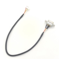 Câble LVDS JST SH1.0 PH2.0 XH2.54 Connecteur DB9 Mâle Femelle D-SUB 9 Broches RS232 RS485 Série Ultra Basse Profondeur 12V ISO9001