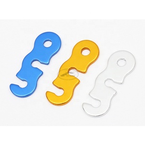 Tenditore per Corda in Lega di Alluminio Leggero, Fissatore Regolabile per Corda, Tenditore per Corda da Campeggio per 1-2 Persone - Product Image 4
