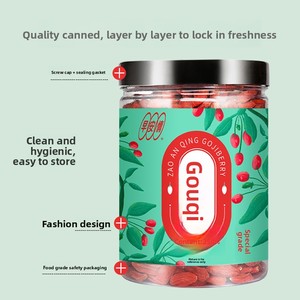 Good Morning Love Bacche di Goji Essiccate di Grado Extra Ningxia 250g in Barattolo Pronte da Mangiare Tè ai Fiori Dropshipping Vendita all'Ingrosso - Product Image 2