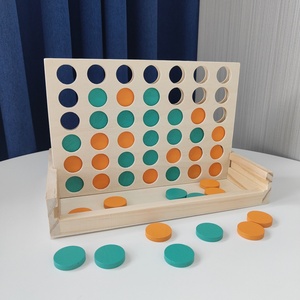 Xc Fun 3D Connect Four Game Thinking Toy Wood >14Y เกมกระดานแบบโต้ตอบระหว่างพ่อแม่และลูก รุ่น 7787877 - Product Image 5