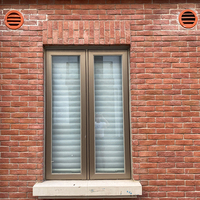 Grille de ventilation de climatisation extérieure en aluminium de conception industrielle moderne Grille d'échappement ronde résistante aux intempéries pour l'air frais
