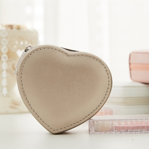Étuis à bijoux en forme de cœur, mini étui à bijoux pratique, étui à bijoux en PU - Product Image 3
