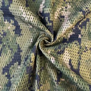 Venta Directa de Fábrica, Tela de Camuflaje de Poliéster <span class=keywords><strong>100</strong></span>%, Tejido de <span class=keywords><strong>Malla</strong></span> de Ojo de Pájaro para Mascarillas o Tela de Camuflaje - Product Image 5