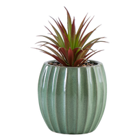 Plantes succulentes artificielles en pot en forme de cactus YUANWANG pour la décoration de la maison avec pot en céramique Guangdong
