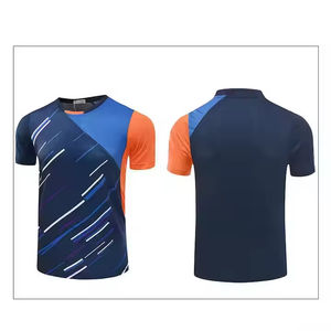 Vêtements de sport pour hommes en polyester respirant à séchage rapide, sublimation, pour tennis et badminton, vente en gros - Product Image 3