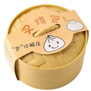 Botu Simulador de Cha Siu Bao, Juguete de Descompresión con Sonido de Amasar, para Aliviar el Estrés, con Diseño de Comida Adorable y Textura de Masa para Apretar - Product Image 2