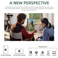 Moniteur portable sans fil 15,6 pouces FHD 16:9 à faible lumière bleue pour téléphone portable, PC, ordinateur portable, compatible filaire pour Xbox, PS4/5, Switch et autres périphériques
