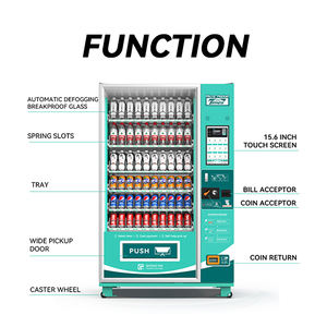 Metro istasyonu için dokunmatik ekran satışı ile otomat taşıyan akıllı 24 saat nijeryalı Naira Self-Service Spiral - Product Image 2