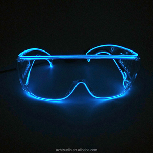 <span class=keywords><strong>Gafas</strong></span> Luminosas Inalámbricas <span class=keywords><strong>de</strong></span> PVC Zhizunlin, 10 Colores, LED Brillantes, para Halloween, Navidad, Pascua, Día del Padre, <span class=keywords><strong>Gafas</strong></span> Intermitentes para Fiestas - Product Image 5