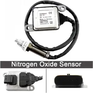 Sensor de óxido de nitrógeno Nox de 12V, compatible con Iveco Daily KA Box Closed Far-Space 35C 35S Battle 5WK96791A 5WK9 6791A 5801881001