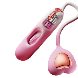 เครื่องนวดไข่หัวใจนางเงือก Lil-ดีไซน์กลวงสำหรับการไหลเวียนของอากาศซิลิโคนเกรดทางการแพทย์การผ่อนคลายในอุ้งเชิงกรานและสุขภาพที่เย้ายวน - Product Image 4