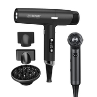 Sèche-cheveux électrique infrarouge Linkbeauty à séchage ultra-rapide, moteur sans balais haute vitesse, diffuseur ionique professionnel pour salon