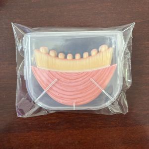 Sikat <span class=keywords><strong>Guasha</strong></span> Perawatan Kulit Gagang Plastik Pink untuk Drainase Limfatik, Alat Pijat Wajah <span class=keywords><strong>Guasha</strong></span> - Product Image 3
