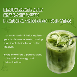 Paquetes individuales <span class=keywords><strong>de</strong></span> etiqueta privada que aumentan la energía <span class=keywords><strong>Agua</strong></span> <span class=keywords><strong>de</strong></span> <span class=keywords><strong>coco</strong></span> <span class=keywords><strong>Magnesio</strong></span> Hidratación Electrolitos Matcha - Product Image 2