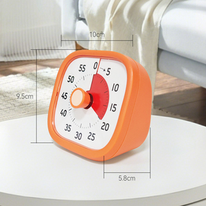 Commutateur de cuisine de laboratoire de retraite personnalisé enfants 60 <span class=keywords><strong>min</strong></span> Pomodoro Restaurant Trick cuisine commerciale compte à rebours minuterie visuelle avec cadran rotatif - Product Image 5