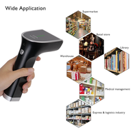 Lector de código de barras 2D, manos libres, soporte de detección automática, escáner de código QR OEM con soporte ajustable