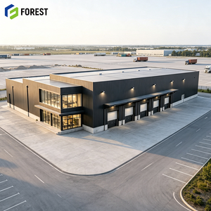 Heavy Industrial Modular Structural Steel Commercial Warehouse Clear Span High Capacity Commercial Logistics <b>Hub</b> - Product Image 1