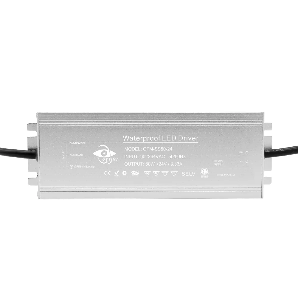 Made in China CV IP67 Waterproof ultra thin LED driver 3 years warranty 40W POWER SUPPLIE for lighting
