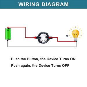 12mm yüksek kafa basmalı düğme anahtarı önceden lehimli kablo paslanmaz çelik IP65 IP65 su geçirmez LED elektronik 110V 250V - Product Image 4