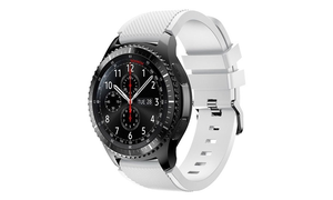 Bracelet de montre en Silicone souple pour hommes, bracelet de rechange de 22mm pour <span class=keywords><strong>Samsung</strong></span> Galaxy Watch <span class=keywords><strong>46mm</strong></span> <span class=keywords><strong>Gear</strong></span> <span class=keywords><strong>S3</strong></span> Frontier/<span class=keywords><strong>Classic</strong></span> Smart Watch - Product Image 3