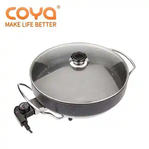 New design smart electric hot pot household commercial multifunctional healthy daily life non-stick pot gourmet cooking