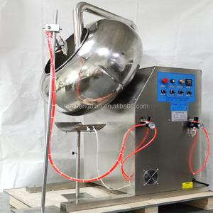 Machine à enrober rotative à billes pour chocolat, haricots japonais et châtaignes de l'eau - Product Image 4