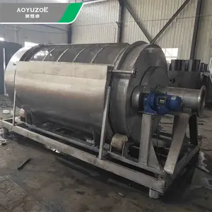 2024 AUWL Koi Pond Aquaculture Drum Stainless Steel microfiltration Machine For Fish Farm Filtration System