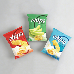 Sachet personnalisé en aluminium thermoscellable pour chips, sachet Mylar pour chips de banane, emballage alimentaire, pochette oreiller pour chips et aliments - Product Image 6