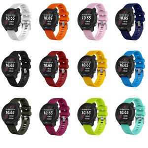 Bracelet de montre intelligente en silicone souple de remplacement Upro 20 mm à dégagement rapide pour Garmin Forerunner 245 - Product Image 4
