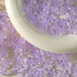 Perles de verre arc en gros bricolage perles de verre transparentes arc pour la fabrication de bijoux, accessoires de chaîne de cheveux et de téléphone - Product Image 4