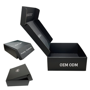 Tự do thiết kế cá nhân nhà máy sản xuất biểu tượng tùy chỉnh sóng đen hộp bưu phẩm - Product Image 1