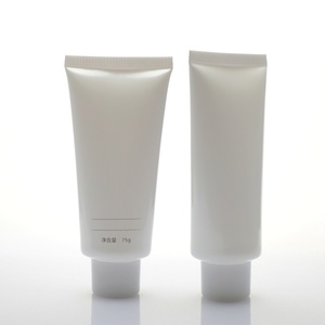 Wholesale Luxury Custom Empty Shampoo Lotion <b>Tube</b> 100ML 120ML 250ML White <b>Plastic</b> Soft Cosmetics for Facial Cleanser Lipstick - Product Image 1
