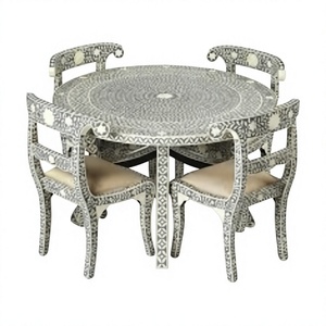Modern <b>Leisure</b> Style Modular Large Space Chair Bone Inlay Manual Carpet Customizable Living Room & Hotel Dining Organizer - Product Image 5