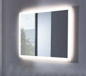 Panel de calefacción de espejo infrarrojo con energía solar de 500W, iluminación impermeable para regulación de temperatura de baño - Product Image 4