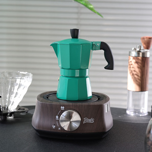 <span class=keywords><strong>Percolateur</strong></span> à espresso 3 tasses classique de style cubain italien <span class=keywords><strong>cafetière</strong></span> Moka Pot cuisinière à gaz métal Mokapot couvercle cuisinière à gaz <span class=keywords><strong>percolateur</strong></span> pour - Product Image 2