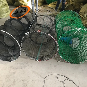 Pièges à poissons pliants en plastique noir de 70160cm pour les États-Unis - Product Image 4