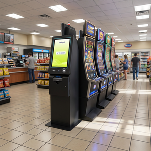 UNISPOT - Dispensador de Efectivo de Acero Inoxidable para Equipos de Entretenimiento, Terminales de Canje de Boletos, Kiosco de Juegos de Habilidad y Póker en Línea - Product Image 1