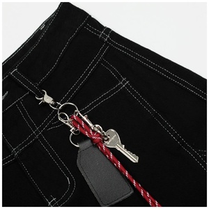 Shorts d'été unisexe pour hommes, coupe décontractée, style streetwear, brodés, à jambes larges et courtes, avec poches - Product Image 5